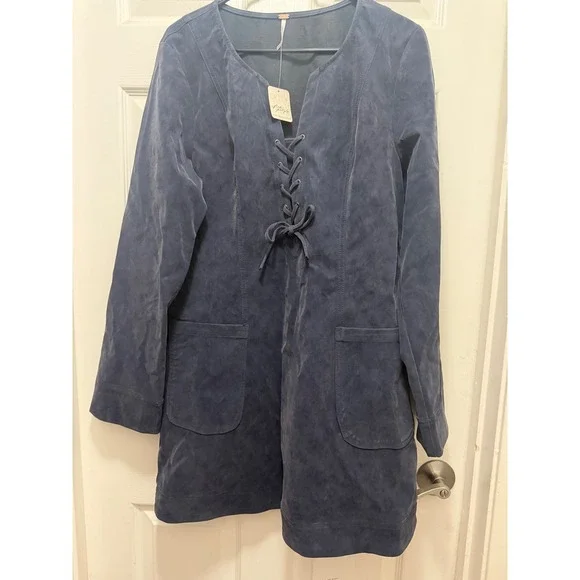 knee length dresses for ladies Free People Atlas Suede Mini L Coffee